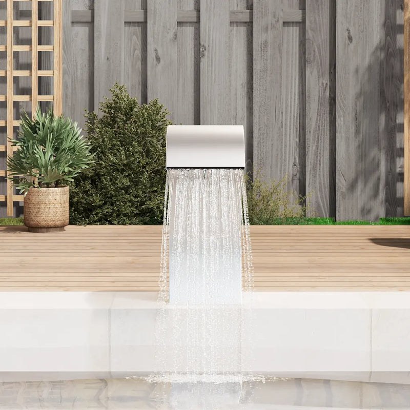 Pool Fountain 22x60x70 cm Stainless Steel 304