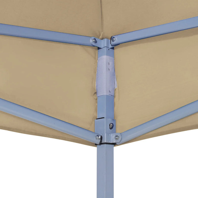 Party Tent Roof 3x3 m Beige 270 g/m��