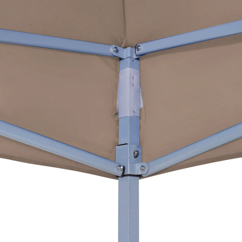 Party Tent Roof 6x3 m Taupe 270 g/m��