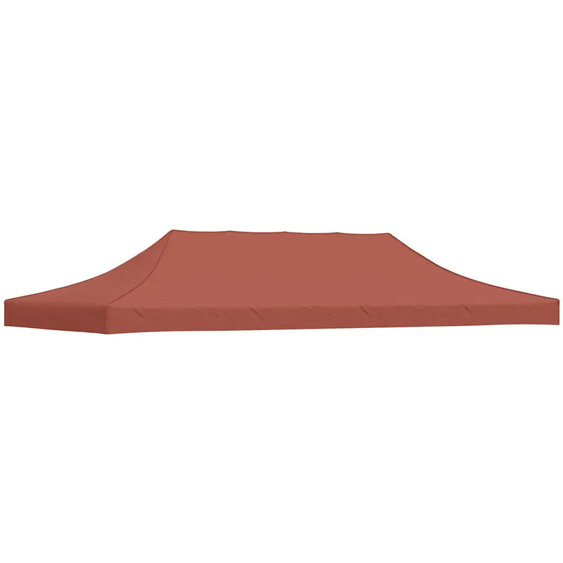 Party Tent Roof 6x3 m Terracotta 270 g/m��