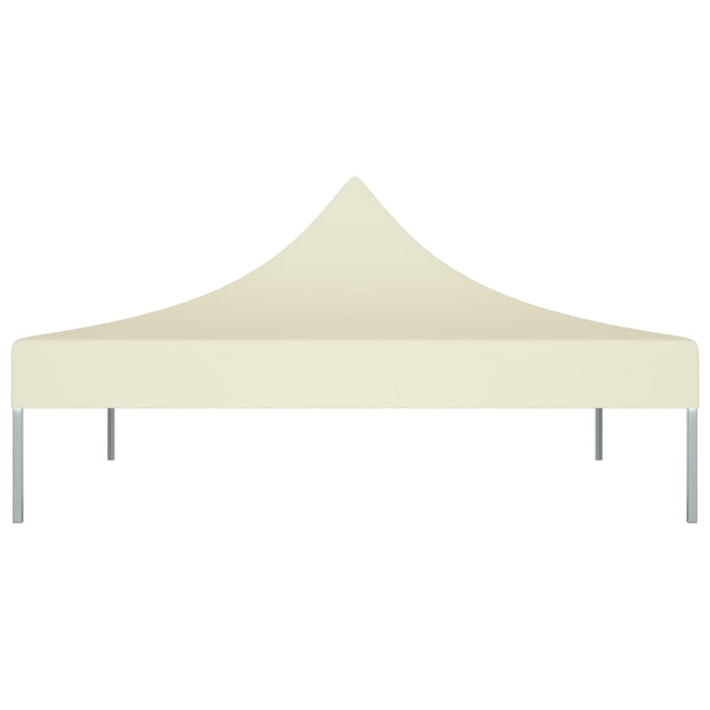 vidaXL Party Tent Roof 2x2 m Cream 270 g/m²