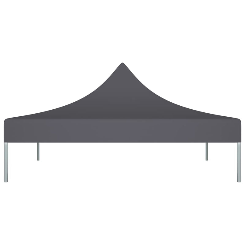 vidaXL Party Tent Roof 2x2 m Anthracite 270 g/m²