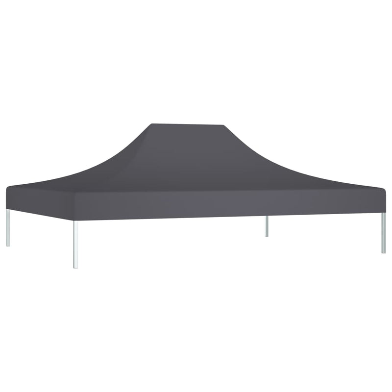 Party Tent Roof 4.5x3 m Anthracite 270 g/m²