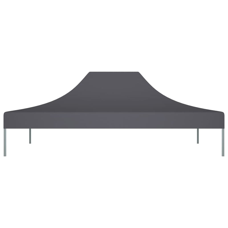 Party Tent Roof 4.5x3 m Anthracite 270 g/m²