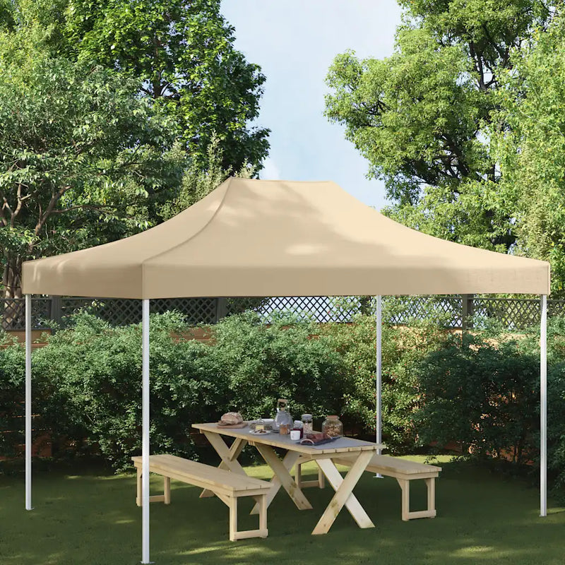 Party Tent Roof 4.5x3 m Beige 270 g/m��