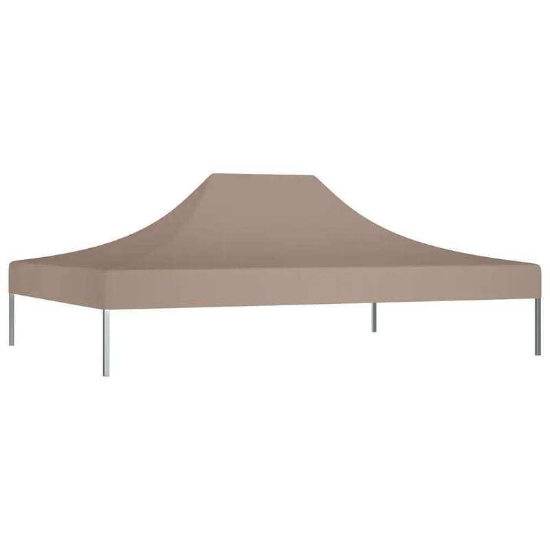 Party Tent Roof 4.5x3 m Taupe 270 g/m��