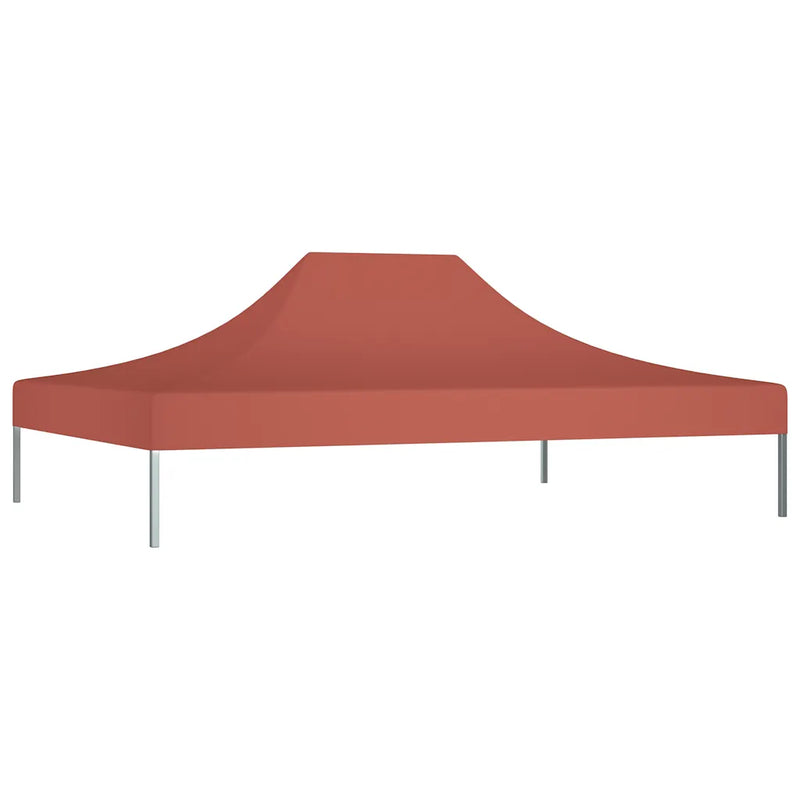 Party Tent Roof 4.5x3 m Terracotta 270 g/m��