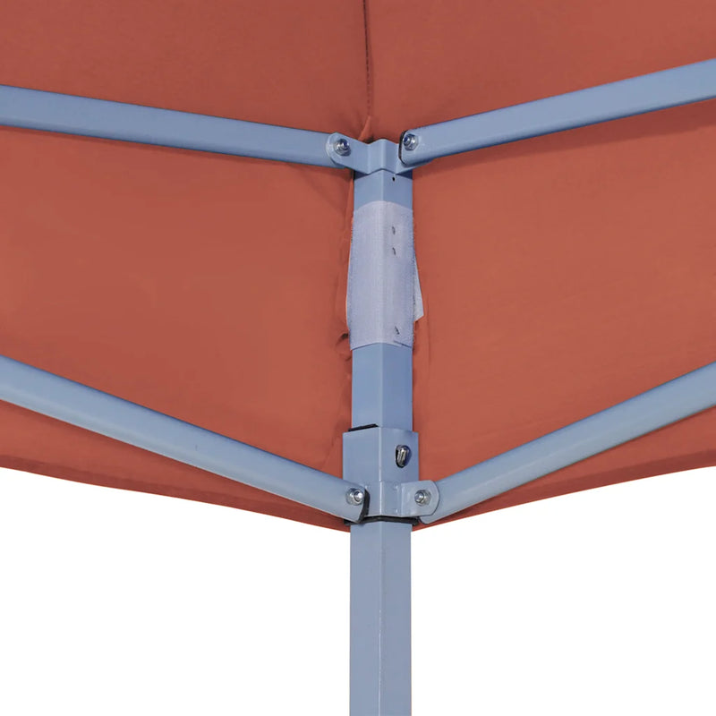 Party Tent Roof 4.5x3 m Terracotta 270 g/m��