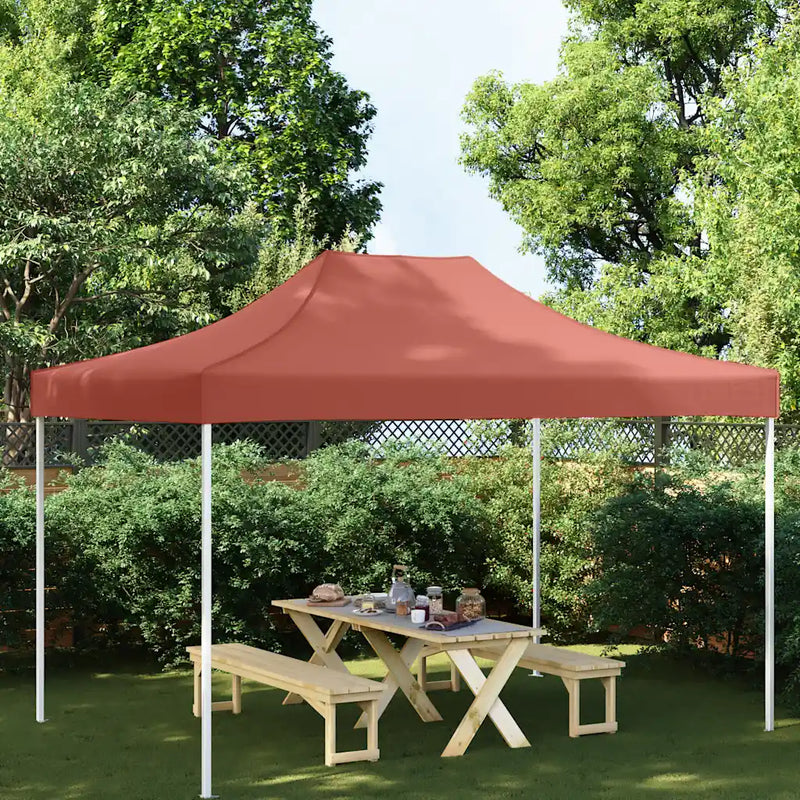 Party Tent Roof 4.5x3 m Terracotta 270 g/m��