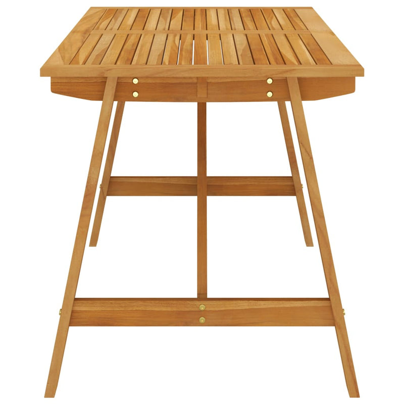 vidaXL 5 Piece Garden Dining Set Solid Acacia Wood
