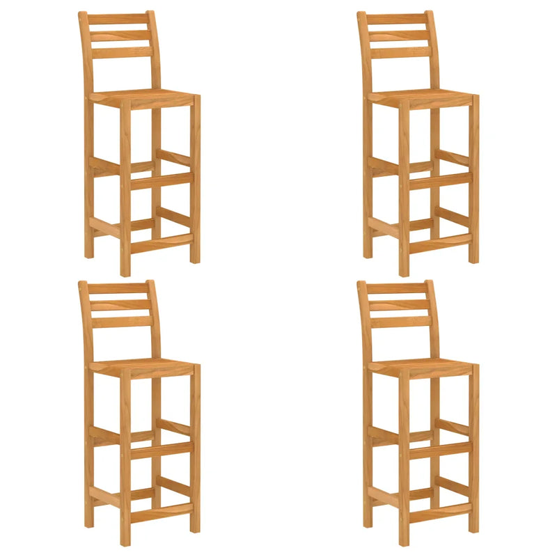 5 Piece Outdoor Bar Set Solid Acacia Wood