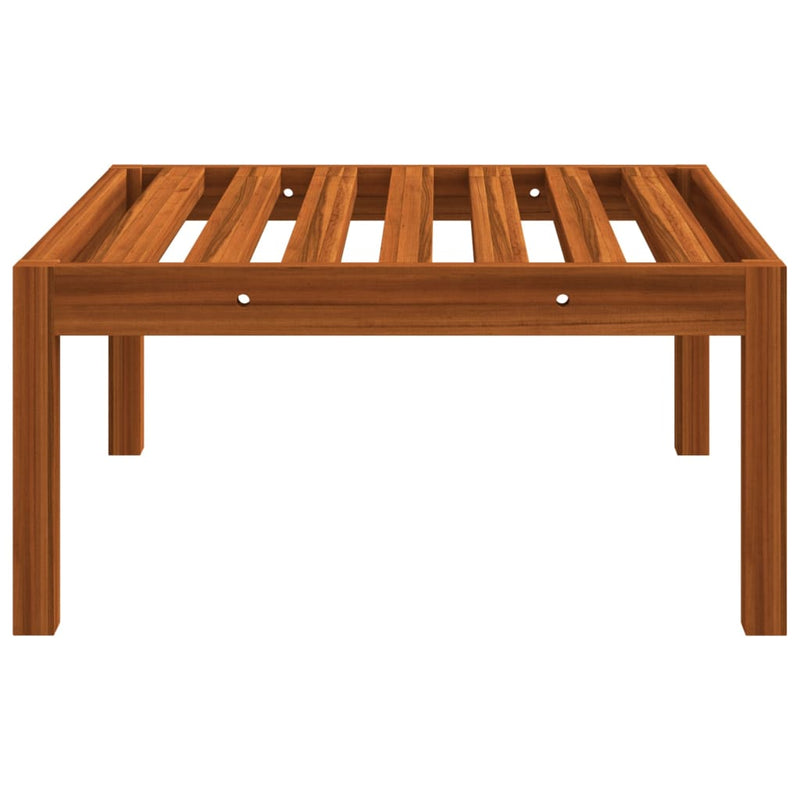 vidaXL 3 Piece Garden Lounge Set with Cushions Wood Acacia&Rope