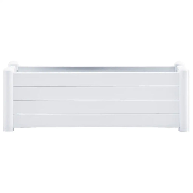 Garden Raised Bed PP White 100x43x35 cm
