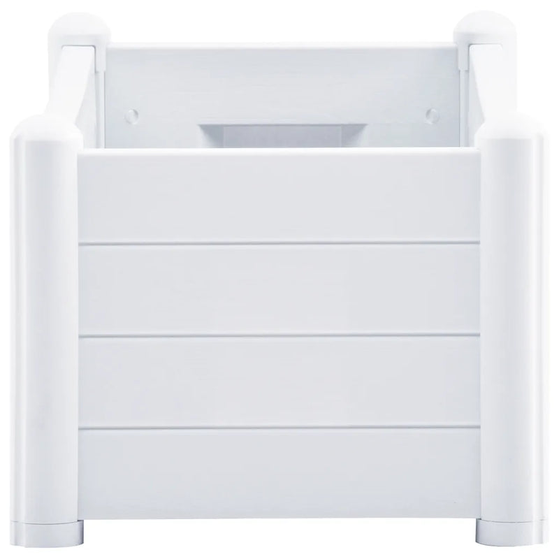 Garden Raised Bed PP White 100x43x35 cm