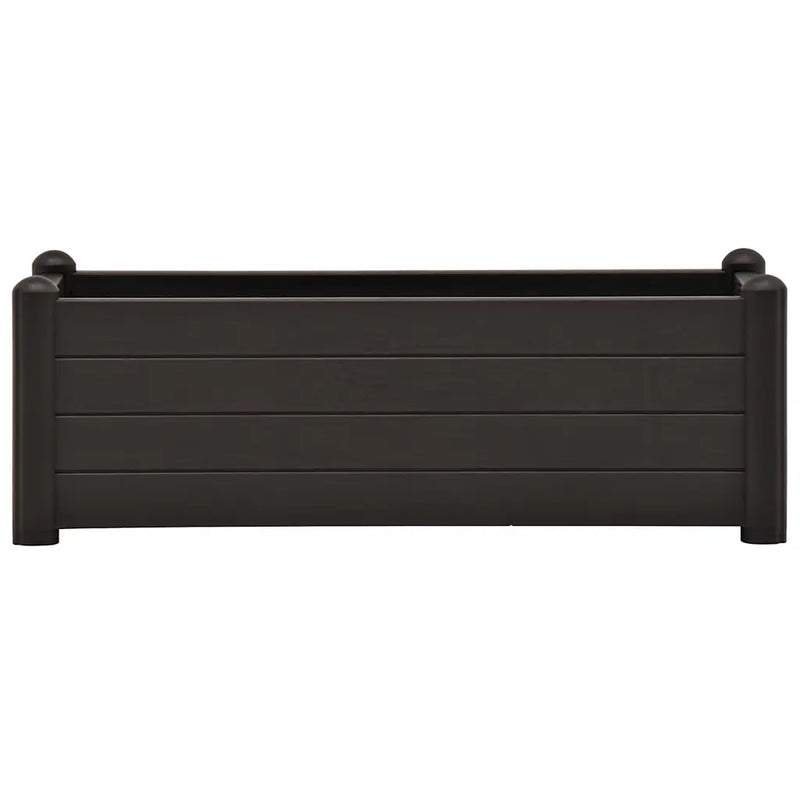 Garden Raised Bed PP Anthracite 100x43x35 cm