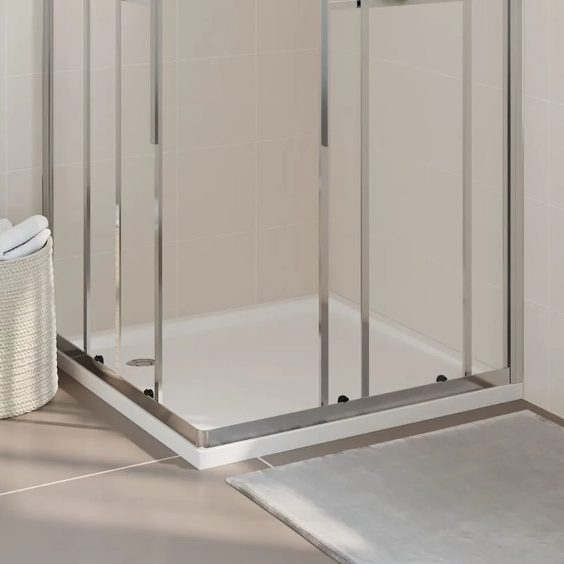 Square ABS Shower Base Tray 90x90 cm