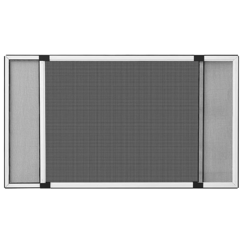 Extendable Insect Screen for Windows White (75-143)x50 cm
