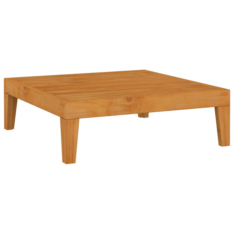 4 Piece Garden Lounge Set with Cushions Solid Acacia Wood
