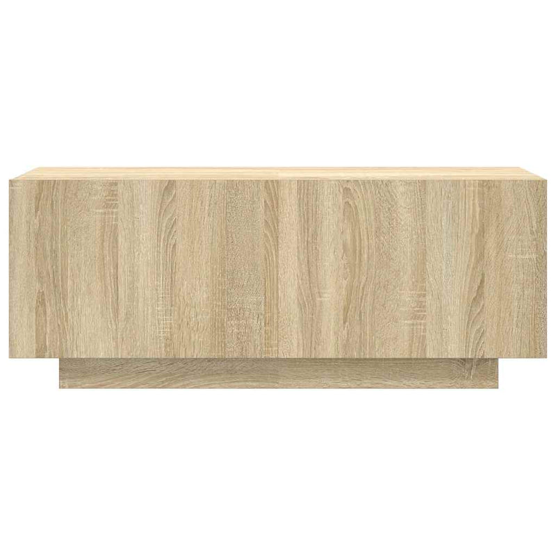 vidaXL TV Cabinet Sonoma Oak 100x35x40 cm Engineered Wood