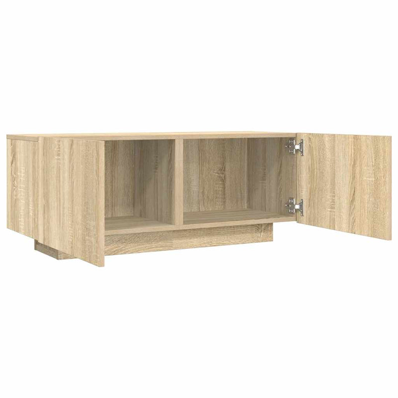 vidaXL TV Cabinet Sonoma Oak 100x35x40 cm Engineered Wood