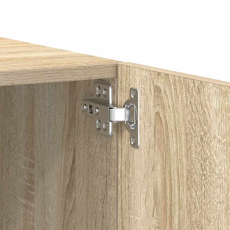 vidaXL TV Cabinet Sonoma Oak 100x35x40 cm Engineered Wood
