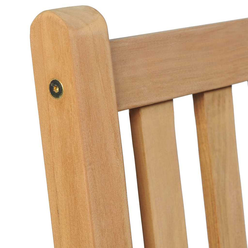 7 Piece Garden Dining Set 140x80 cm Solid Teak Wood