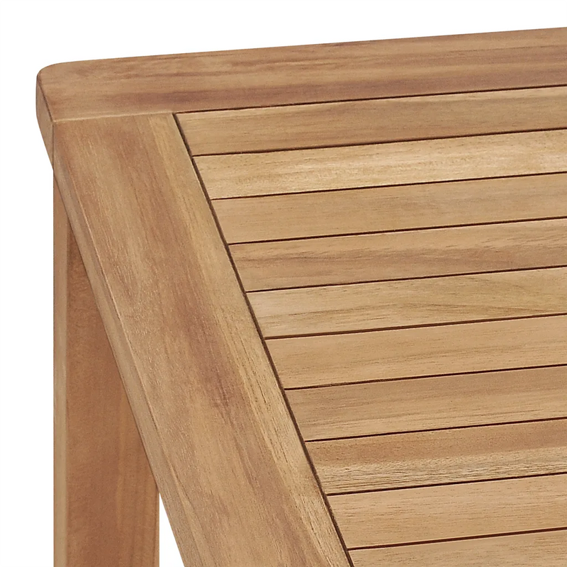 7 Piece Garden Dining Set 140x80 cm Solid Teak Wood