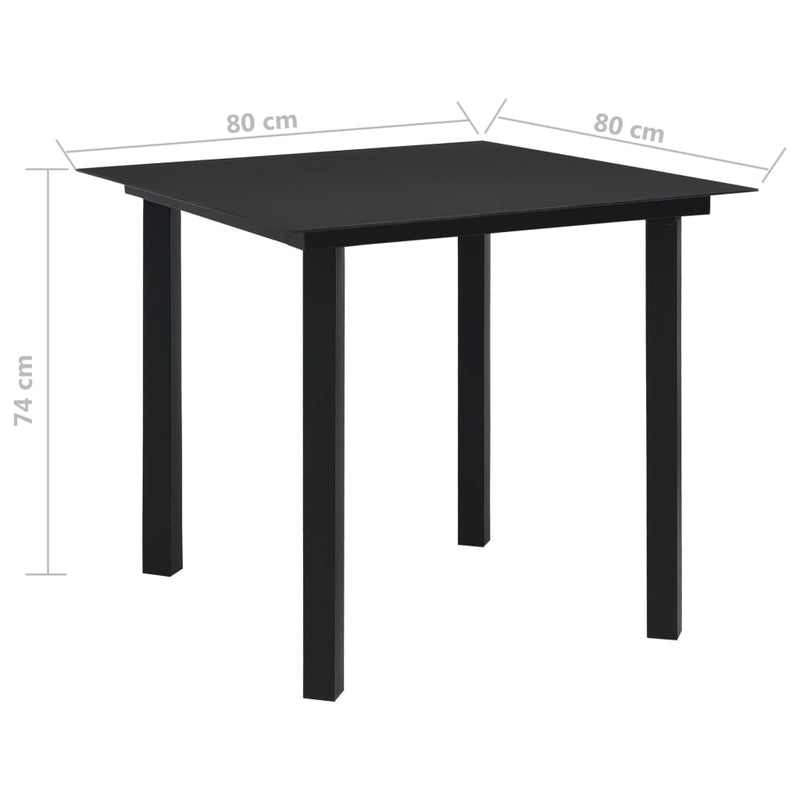 5 Piece Garden Dining Set