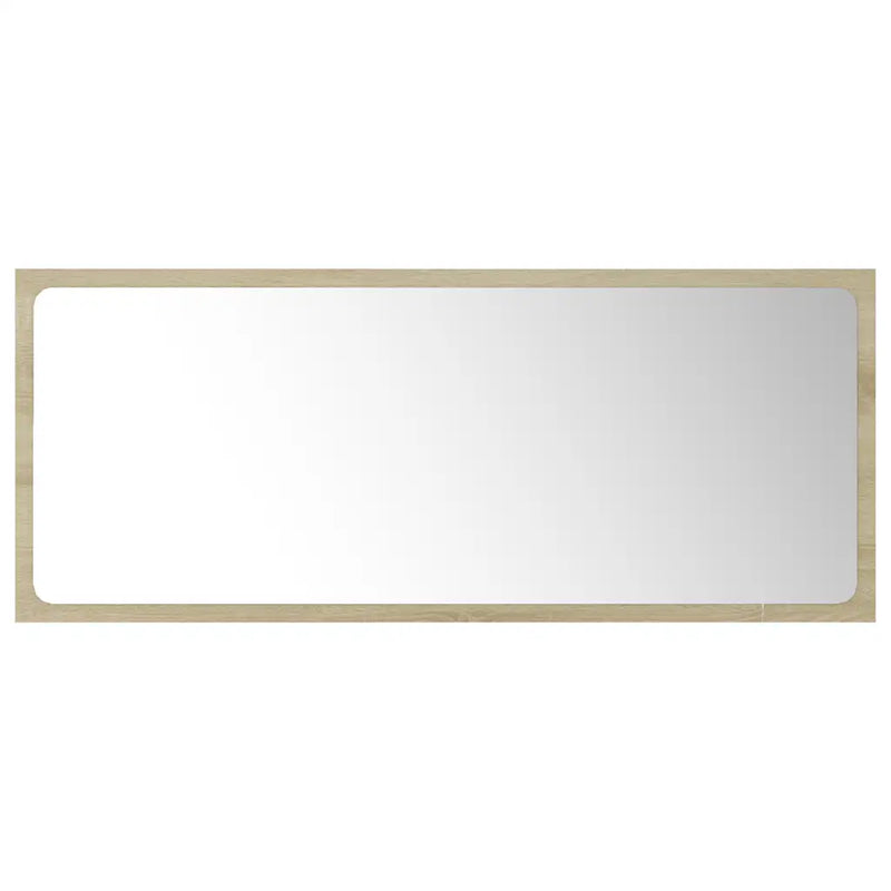 2 Piece Bathroom Furniture Set Sonoma Oak Engineered Wood