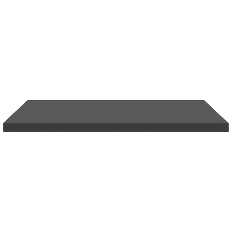 vidaXL Bookshelf Boards 4 pcs Grey 40x30x1.5 cm Engineered Wood