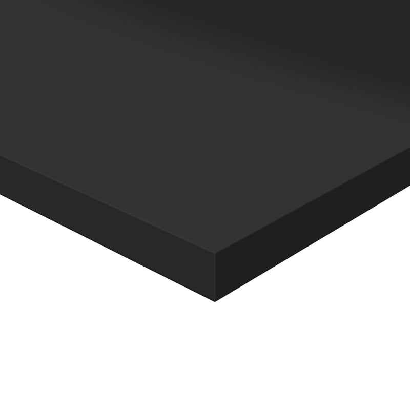 vidaXL Bookshelf Boards 4 pcs High Gloss Black 40x30x1.5 cm Engineered Wood