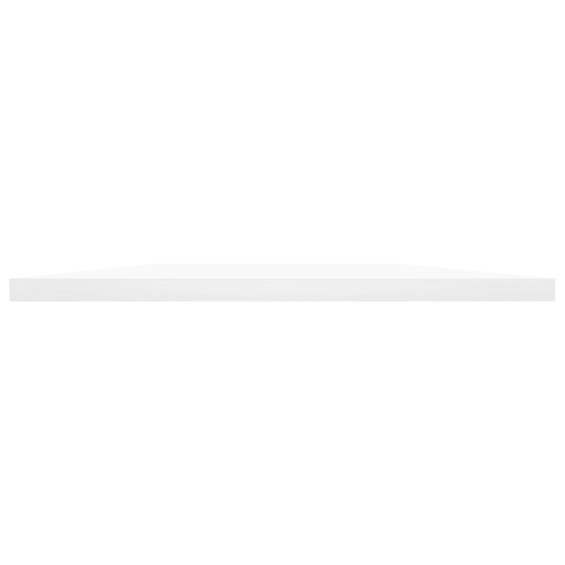 vidaXL Bookshelf Boards 4 pcs White 40x40x1.5 cm Engineered Wood