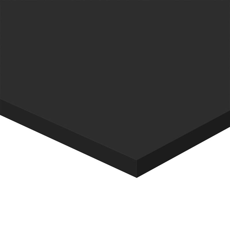 vidaXL Bookshelf Boards 4 pcs Black 40x40x1.5 cm Engineered Wood