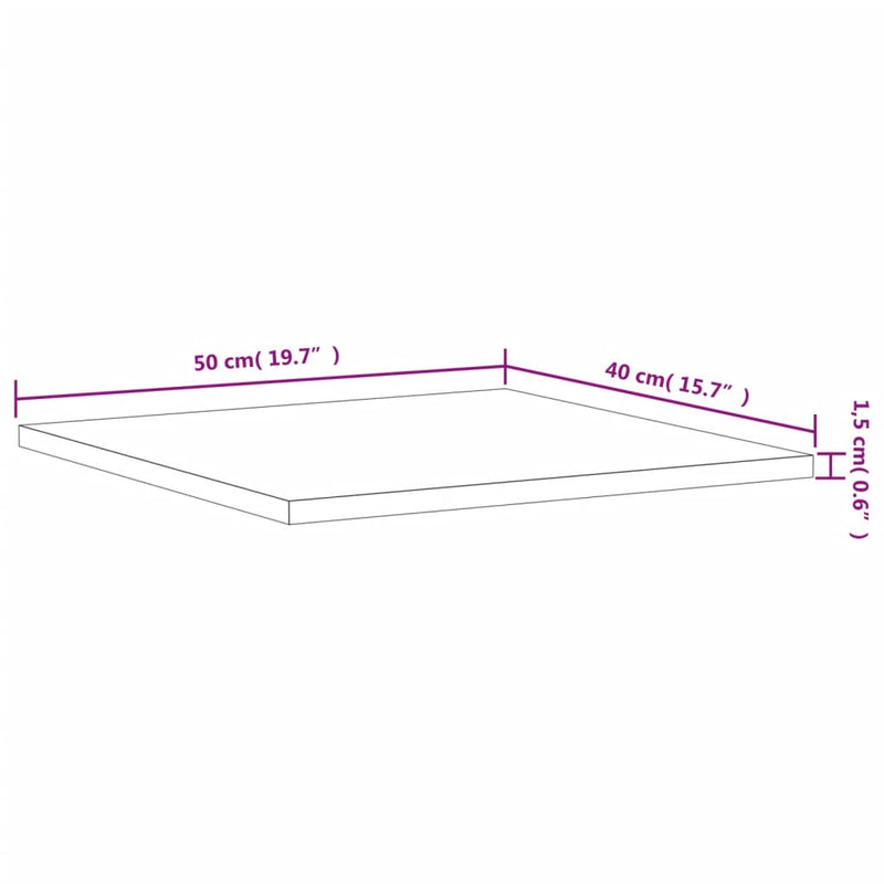 vidaXL Bookshelf Boards 4 pcs Grey 40x50x1.5 cm Engineered Wood