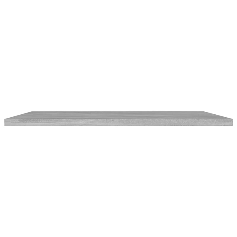 Bookshelf Boards 4 pcs Concrete Grey 40x50x1.5 cm Engineered Wood