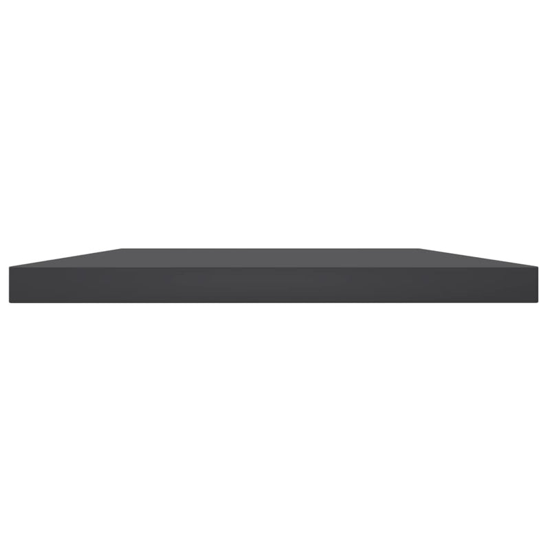 vidaXL Bookshelf Boards 4 pcs Grey 60x20x1.5 cm Engineered Wood