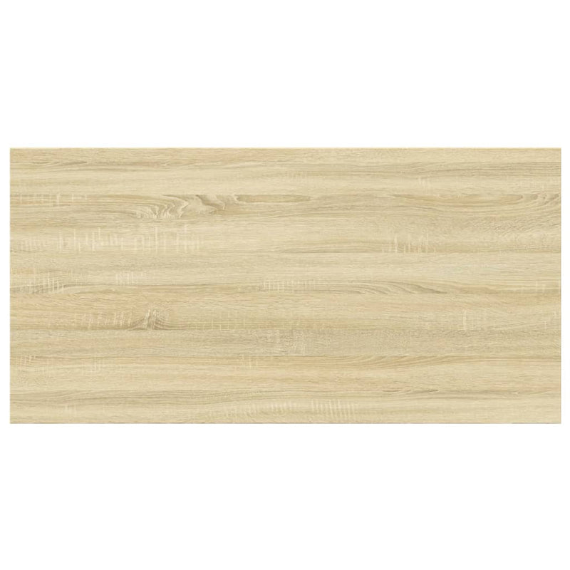 vidaXL Bookshelf Boards 4 pcs Sonoma Oak 60x30x1.5 cm Engineered Wood