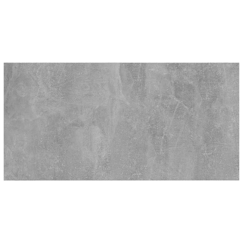 vidaXL Bookshelf Boards 8 pcs Concrete Grey 60x30x1.5 cm Engineered Wood