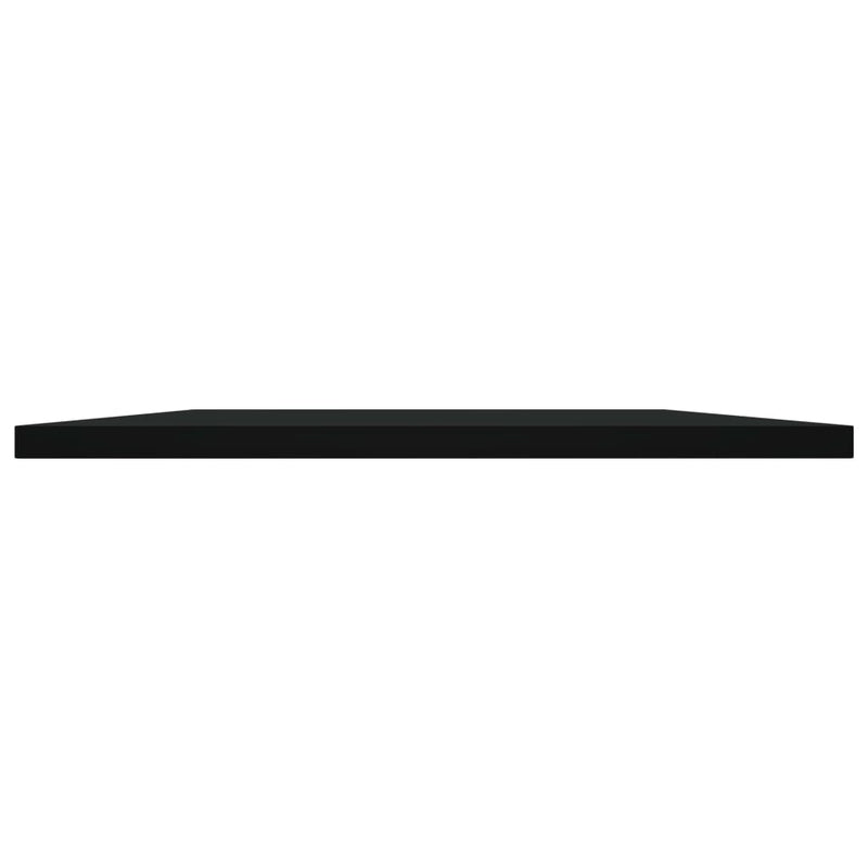 vidaXL Bookshelf Boards 4 pcs Black 60x50x1.5 cm Engineered Wood