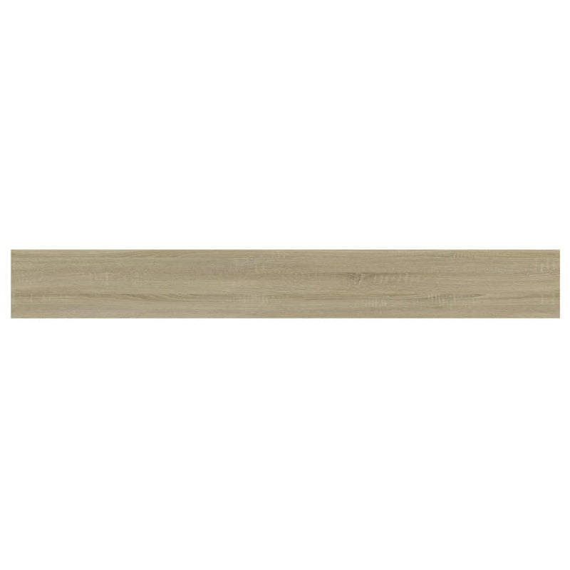 vidaXL Bookshelf Boards 8 pcs Sonoma Oak 80x10x1.5 cm Engineered Wood