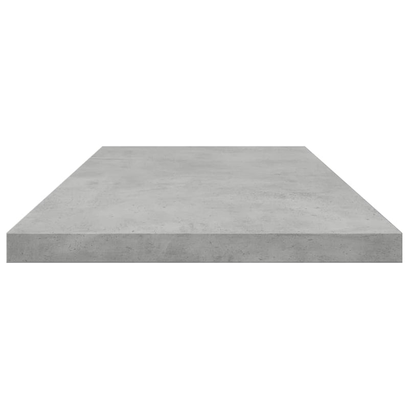 vidaXL Bookshelf Boards 4 pcs Concrete Grey 80x20x1.5 cm Engineered Wood