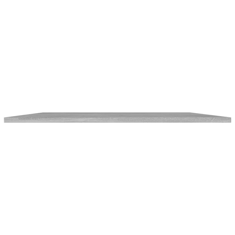 vidaXL Bookshelf Boards 4 pcs Concrete Grey 80x30x1.5 cm Engineered Wood