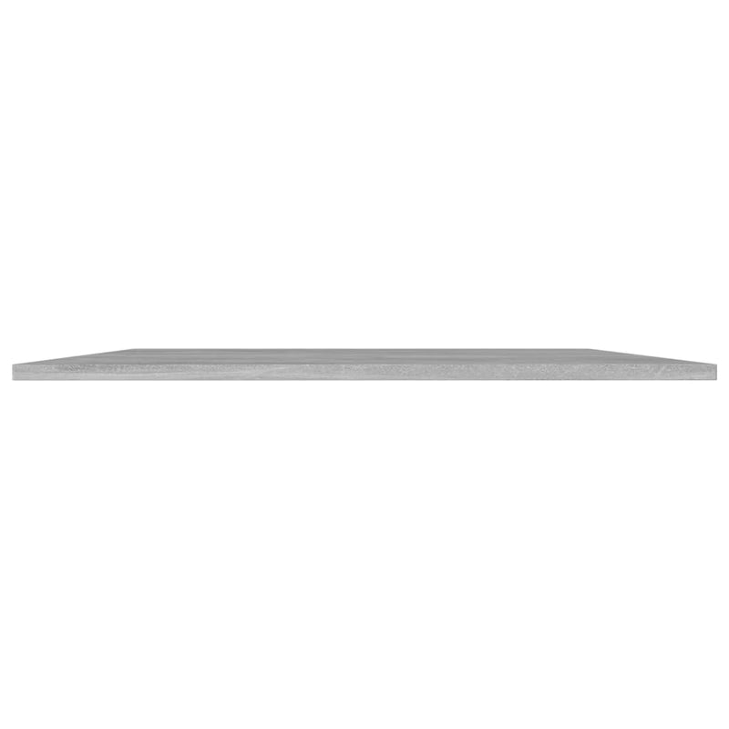 vidaXL Bookshelf Boards 8 pcs Concrete Grey 80x30x1.5 cm Engineered Wood