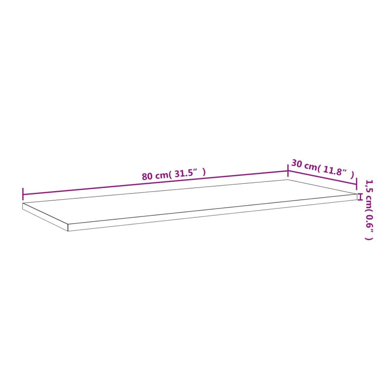 vidaXL Bookshelf Boards 4 pcs High Gloss Grey 80x30x1.5 cm Engineered Wood