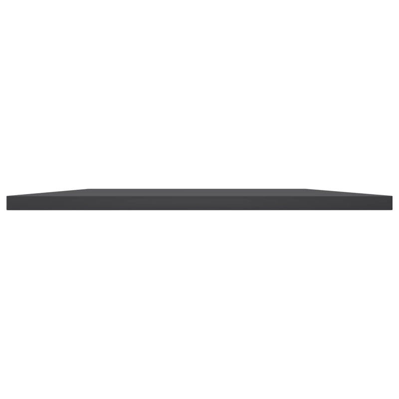 vidaXL Bookshelf Boards 4 pcs Grey 80x40x1.5 cm Engineered Wood