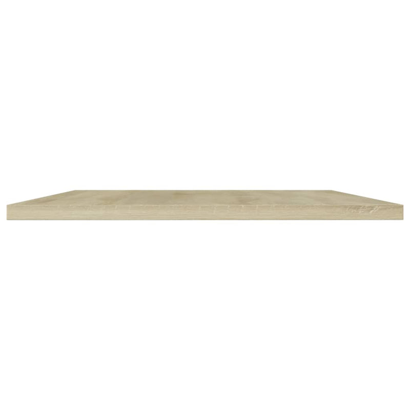 vidaXL Bookshelf Boards 4 pcs Sonoma Oak 80x40x1.5 cm Engineered Wood