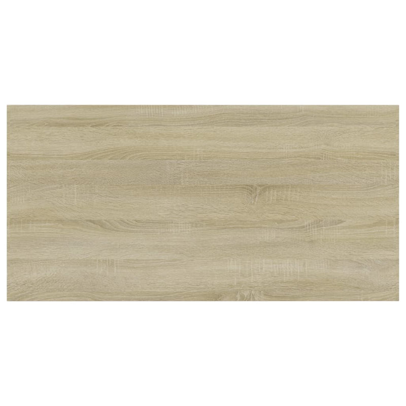 vidaXL Bookshelf Boards 4 pcs Sonoma Oak 80x40x1.5 cm Engineered Wood