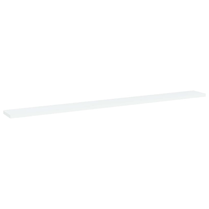 vidaXL Bookshelf Boards 8 pcs White 100x10x1.5 cm Engineered Wood