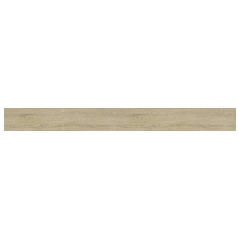 vidaXL Bookshelf Boards 4 pcs Sonoma Oak 100x10x1.5 cm Engineered Wood