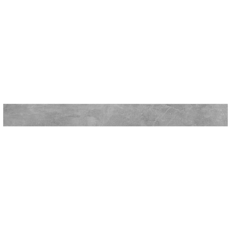 vidaXL Bookshelf Boards 4 pcs Concrete Grey 100x10x1.5 cm Engineered Wood